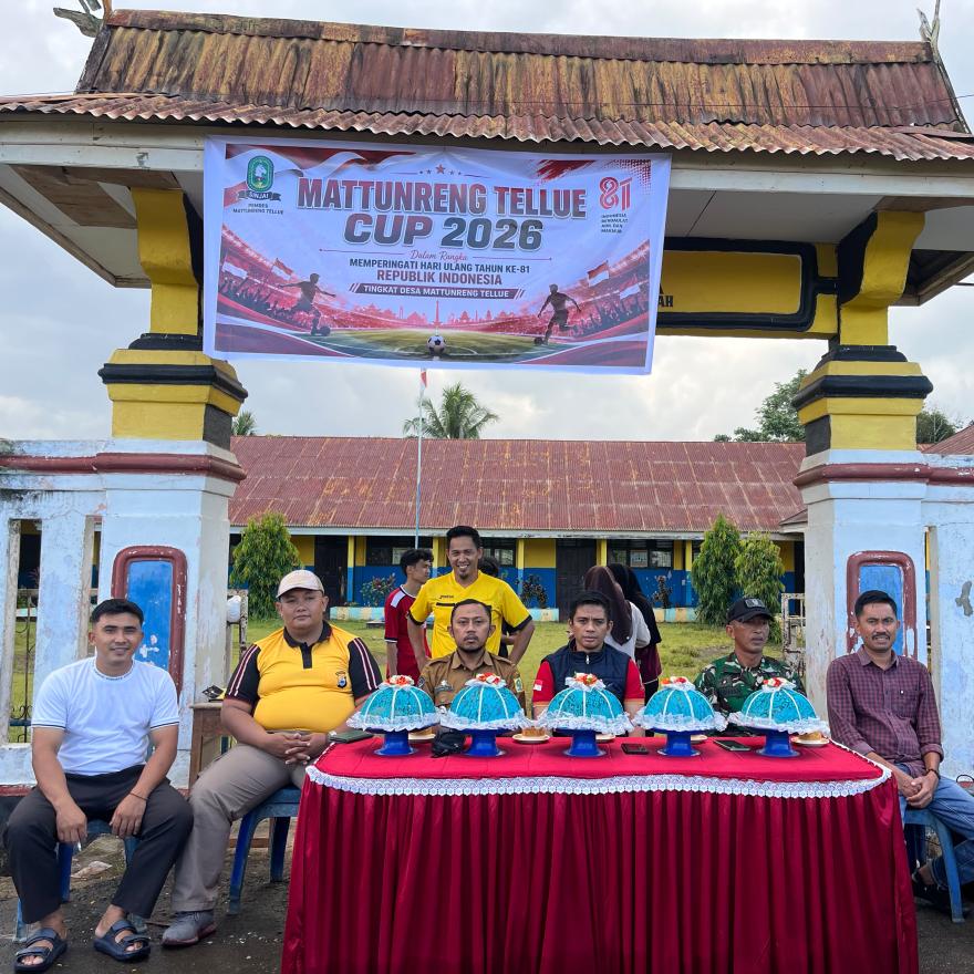 Mattunreng Tellue Cup 2026 Resmi dibuka, Wujudkan Semangat Sportivitas dan Persatuan